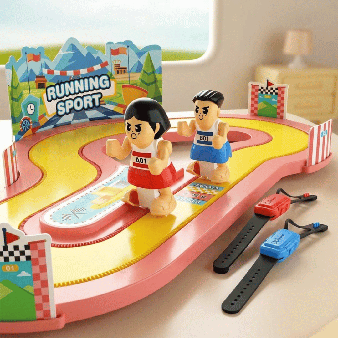 Wireless Motion Sensor Interactive Racing Game Toy Set