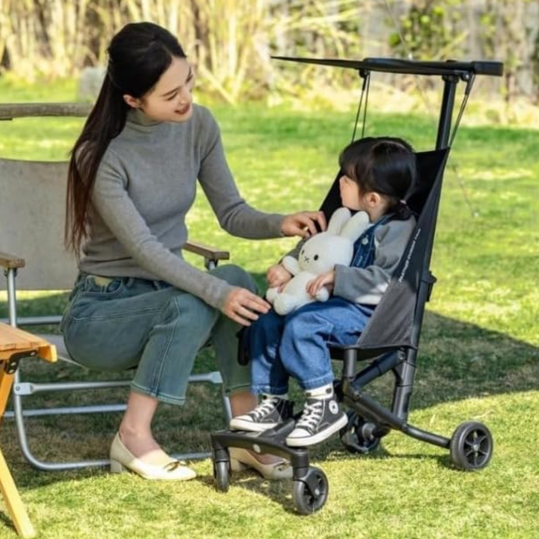 HOMERO Premium Foldable Comfortable Seating Baby Ride Travel Stroller