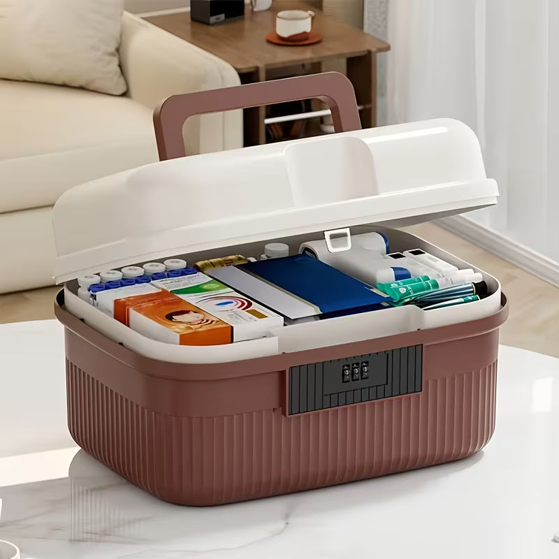 Multi-Layer Secure Valuables Organizer Box