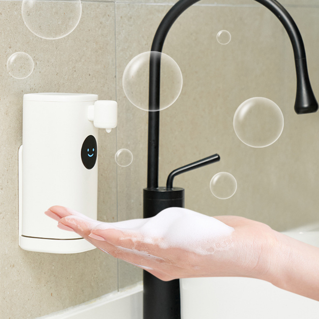 HOMERO Smart Touchless IPX7 Waterproof Foaming Soap Dispenser - 300ml White
