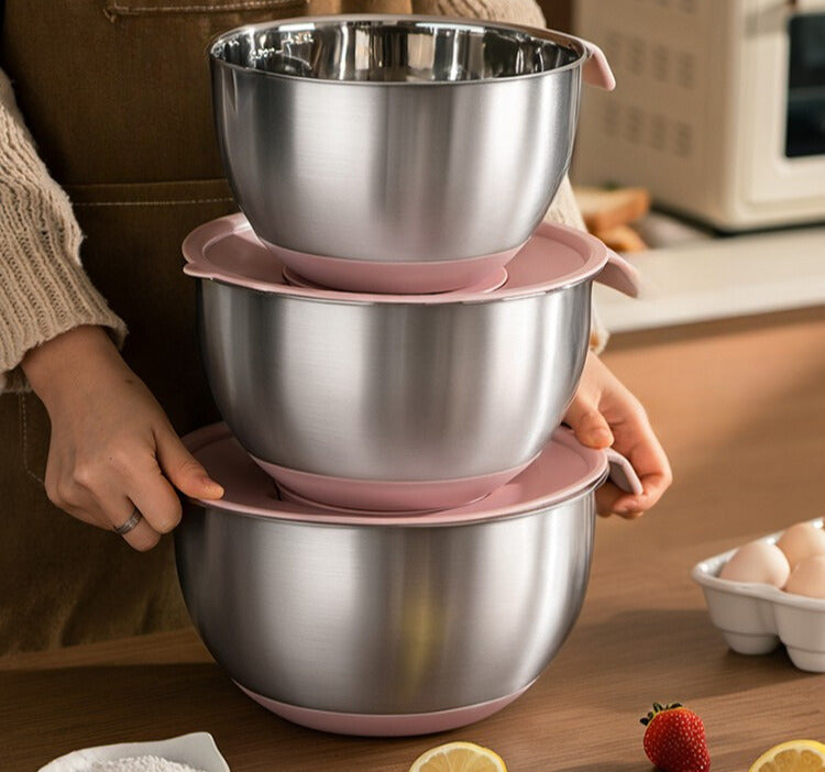 304 stainless Steel Multipurpose Whipping and Kneading Bowl 20CM