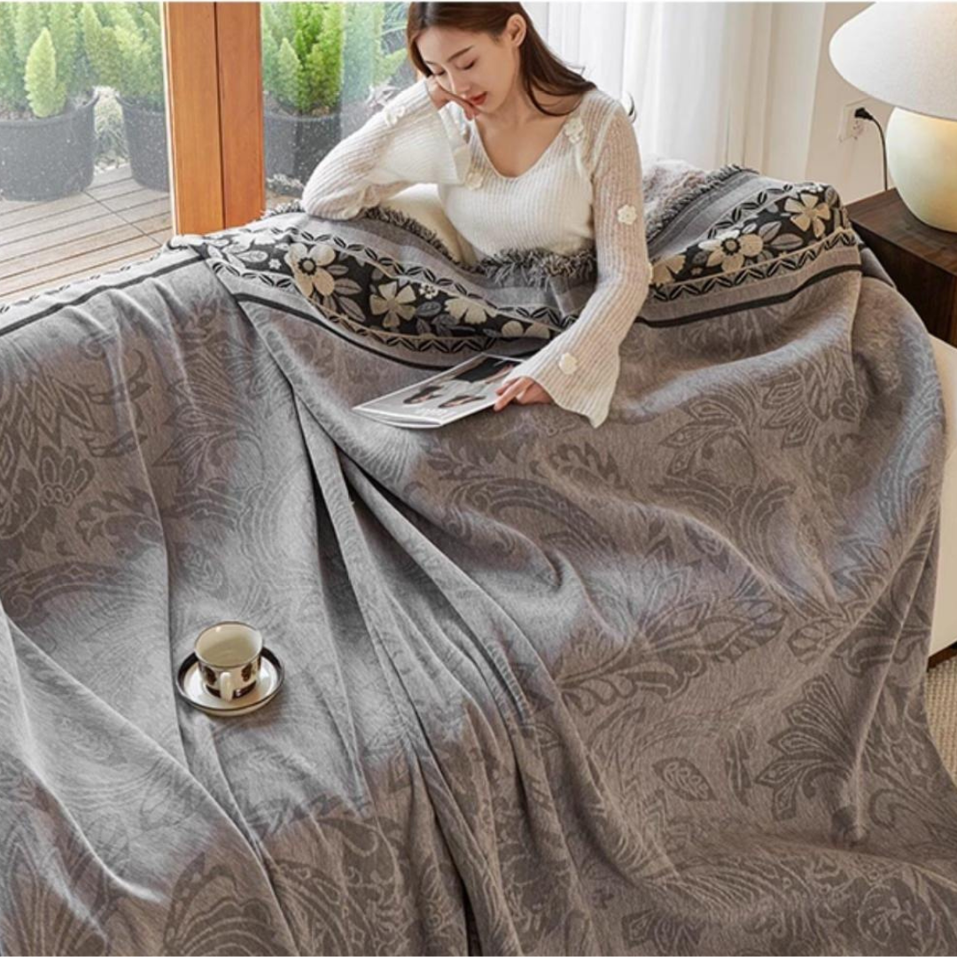 Luxury Chenille Fabric Multi-Purpose Throw Sofa Cover