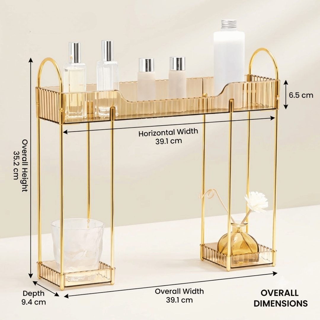 Over Faucet Washbasin Multipurpose Storage Rack