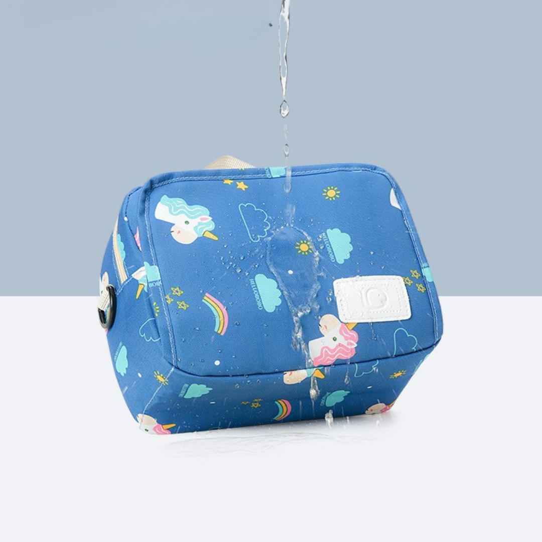 Portable Diaper Changing Bag with Foldable Changing Mat