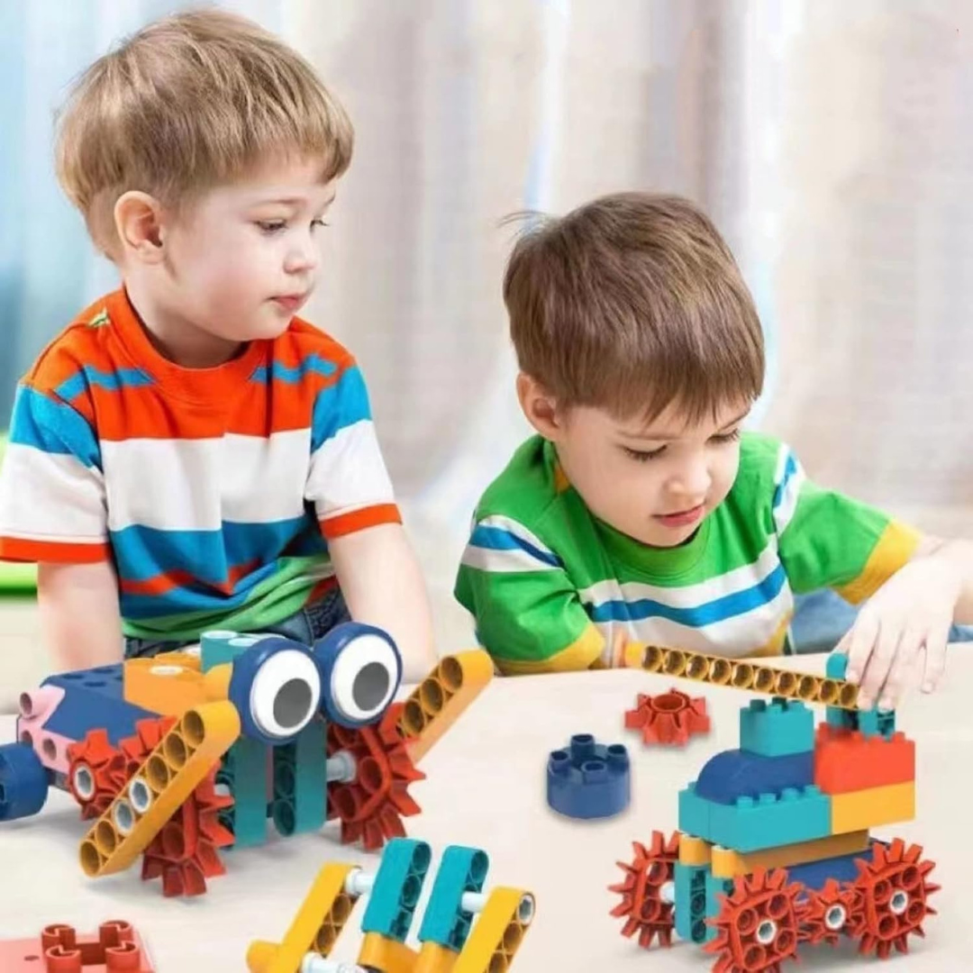 Creative Engineering Building Block Toy Set - 126 Pieces