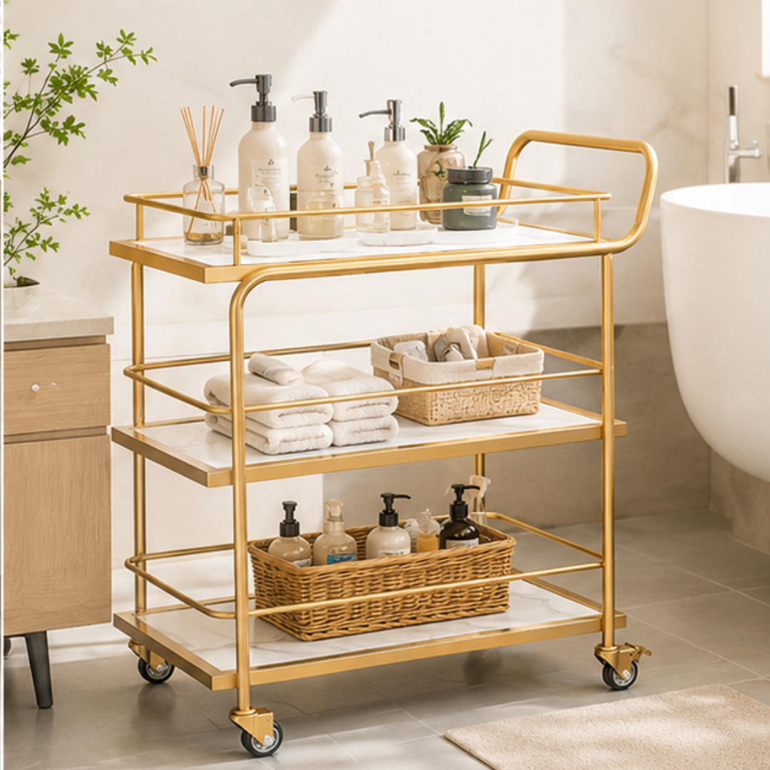 3 Tier Multipurpose Rolling Storage Cart