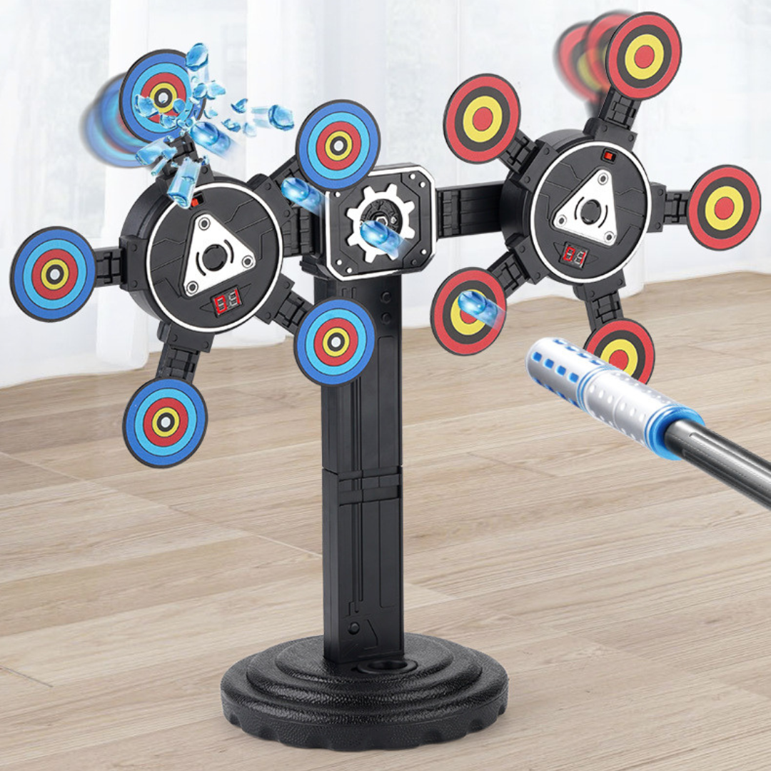 360° Electric Rotating Shooting Target with Electronic Scoring & Auto Reset