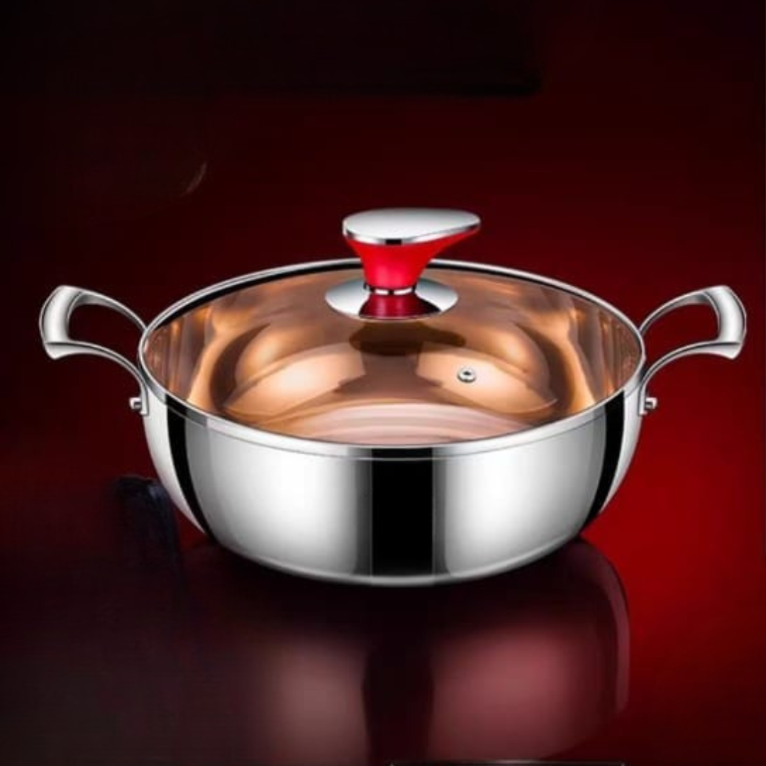 Premium 316L Stainless Steel Soup Pot - 3.5L