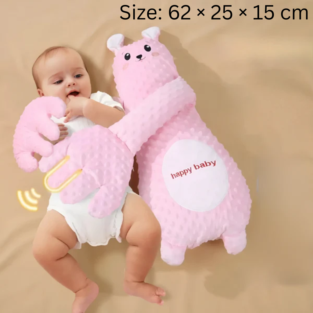 HOMERO Baby Soothing Palm Hug Plush Toy with Remote Patting System