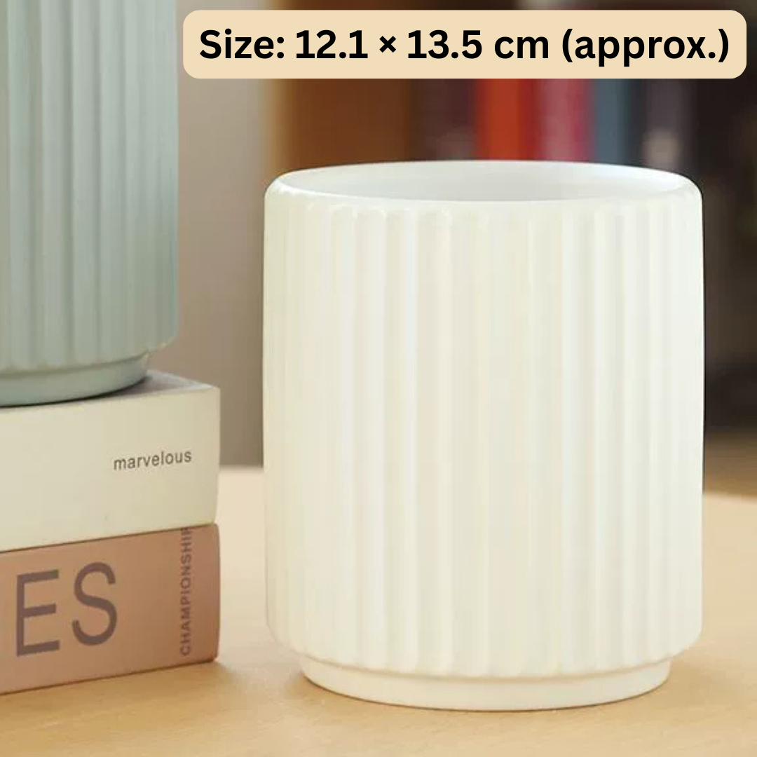 HOMERO Elegant Indoor Outdoor Ceramic Decorative Planter