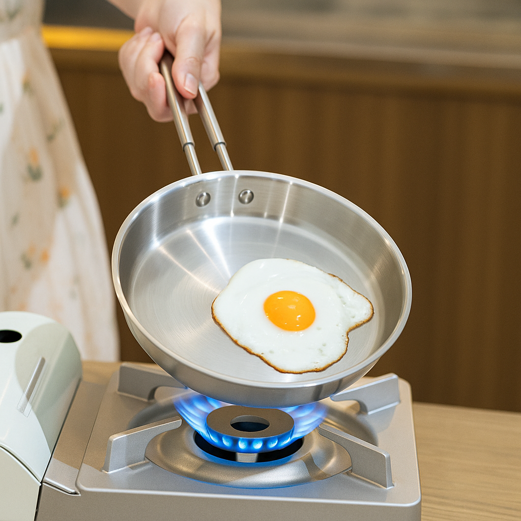 Multi-Function Stainless Steel Non Stick Frying Pan