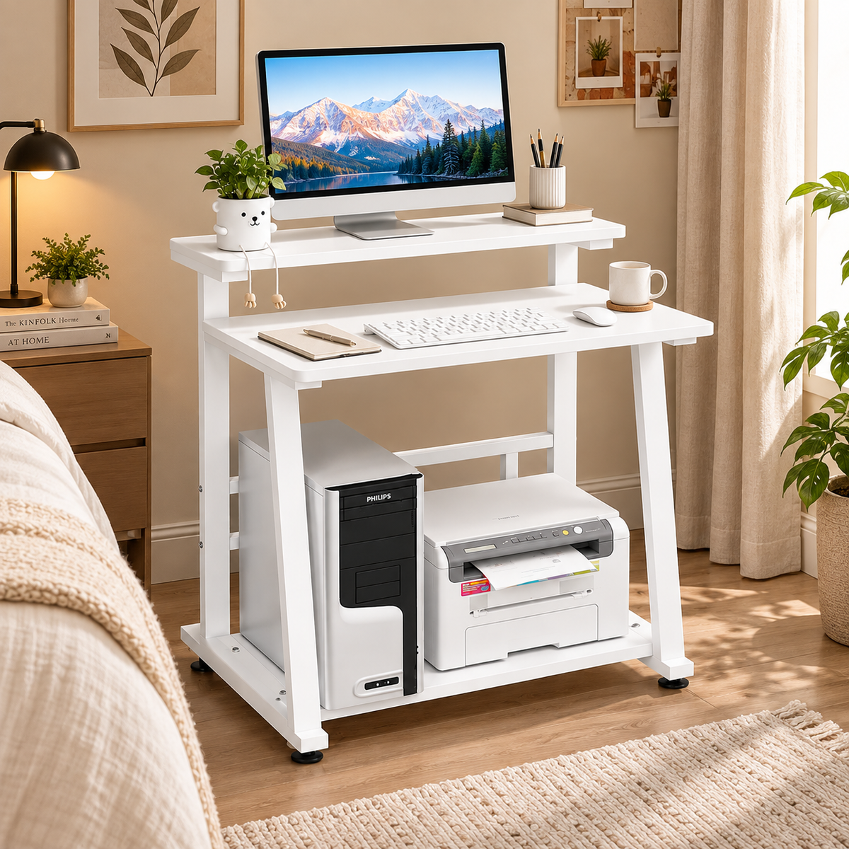 Modern Minimalist Workstation Study Table