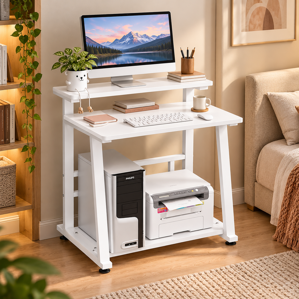Modern Minimalist Workstation Study Table