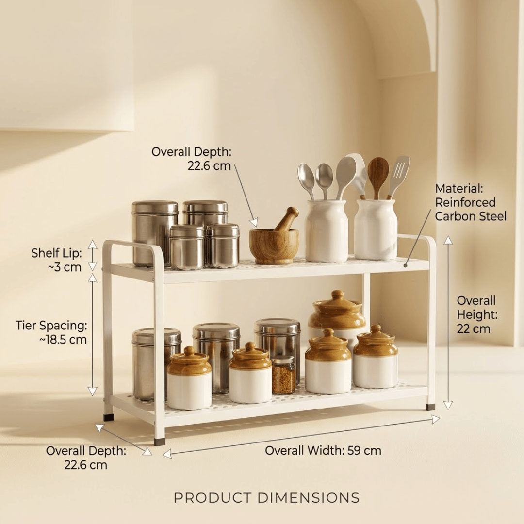 Multi Purpose Space Saving Kitchen Storage Organizer