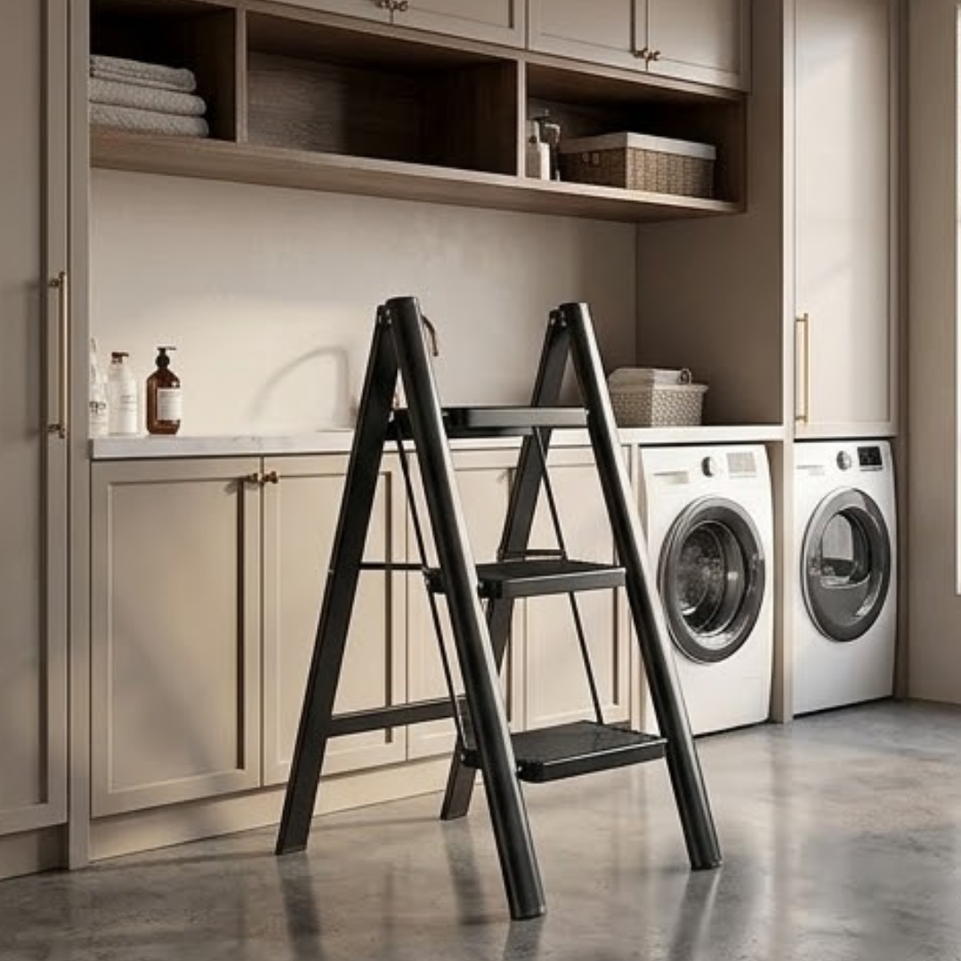 Multipurpose Heavy Duty Non Slip Wide Pedals Step Ladder