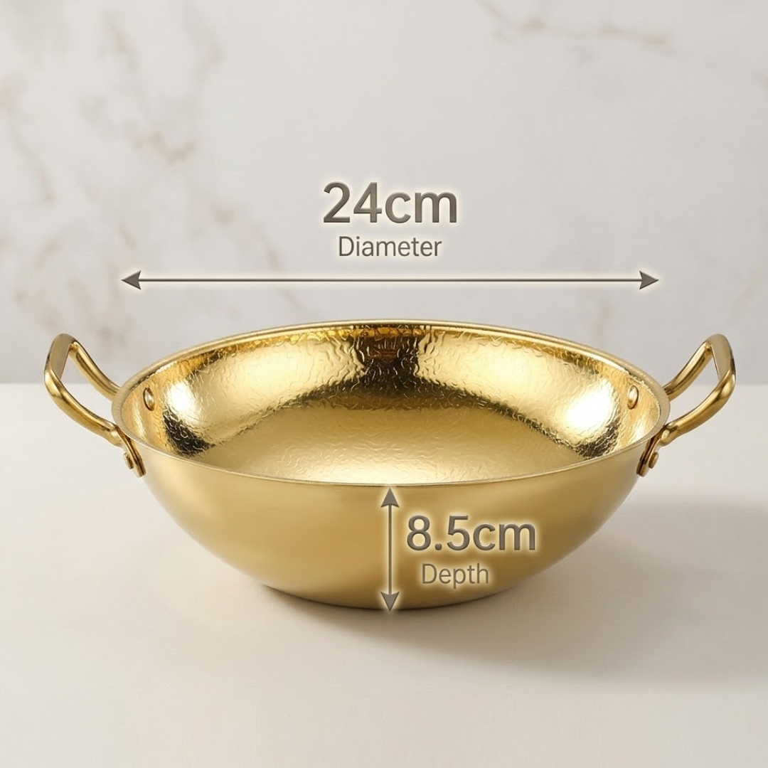 Stainless Steel Snowflake Finish Heat Resistant Cooking Pot