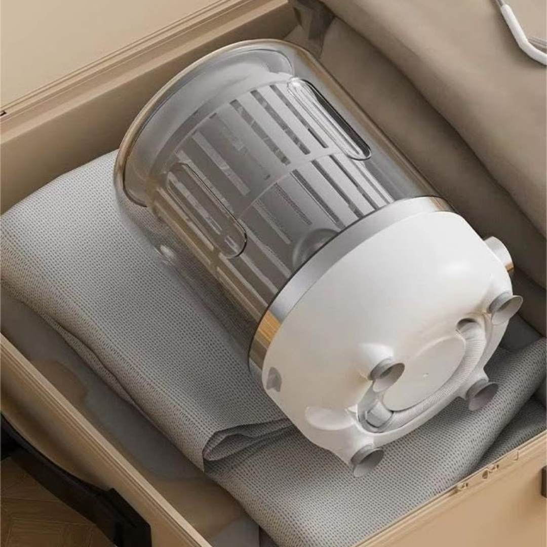 Automatic Portable Mini Washing Machine with Spin Basket