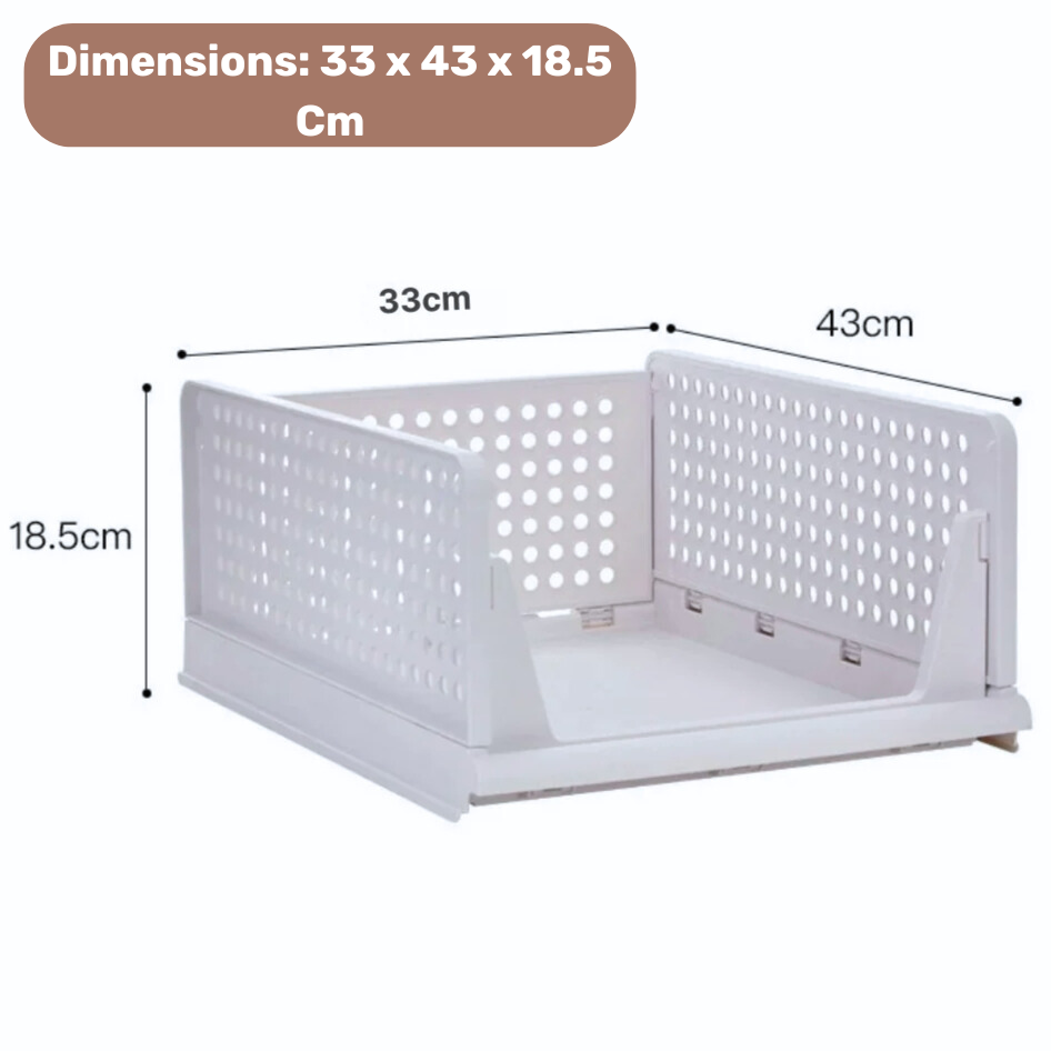 Homero Folding Drawer Style Wardrobe Organizer