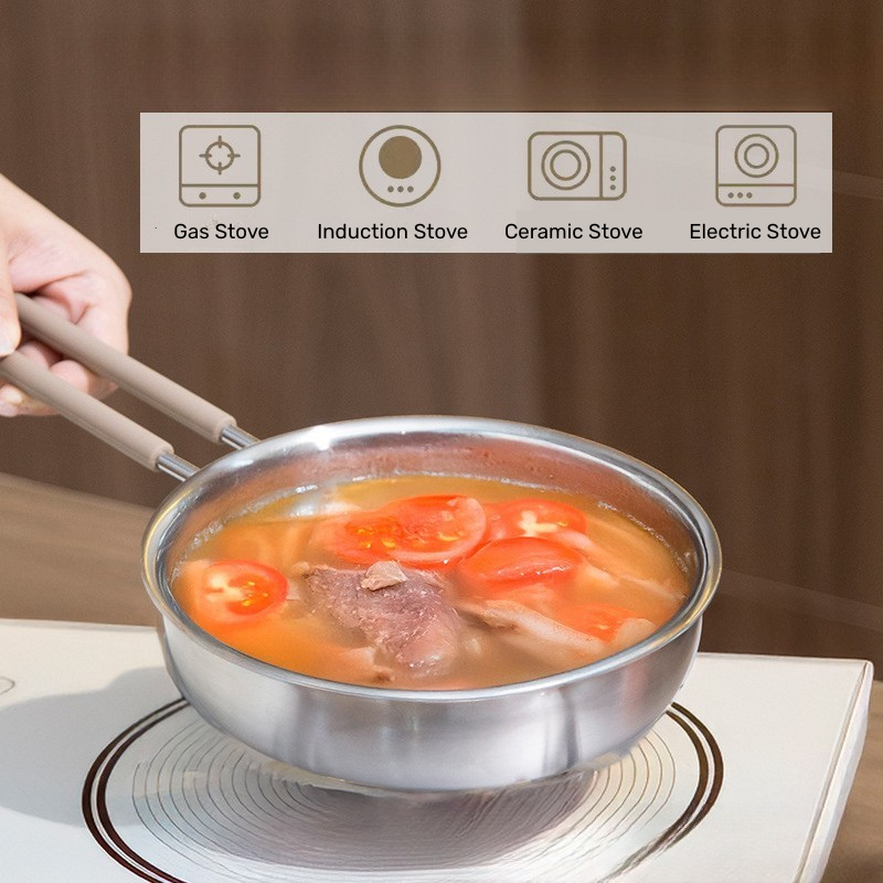 Multi-Function Stainless Steel Non Stick Frying Pan