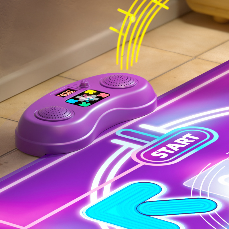 Homero 6 Game Modes Musical Dance Mat with Bluetooth - 90x90cm