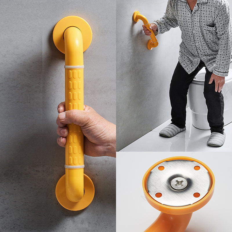 Elder Friendly Stainless Steel Bathroom Grip Bar with Glow Rings