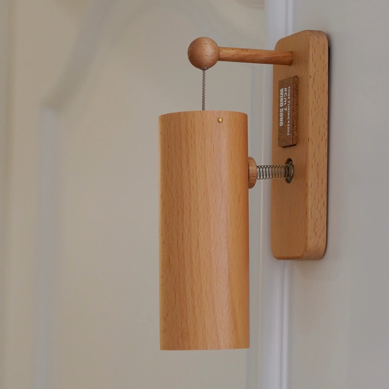 HOMERO Premium Cherry Wood 432Hz Relaxing Melody Musical Door Chime