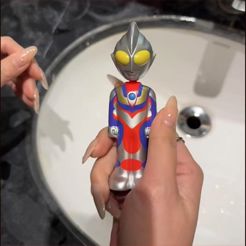 HOMERO Superhero Jumping Toy Toothbrush with Ultra Soft Bristles