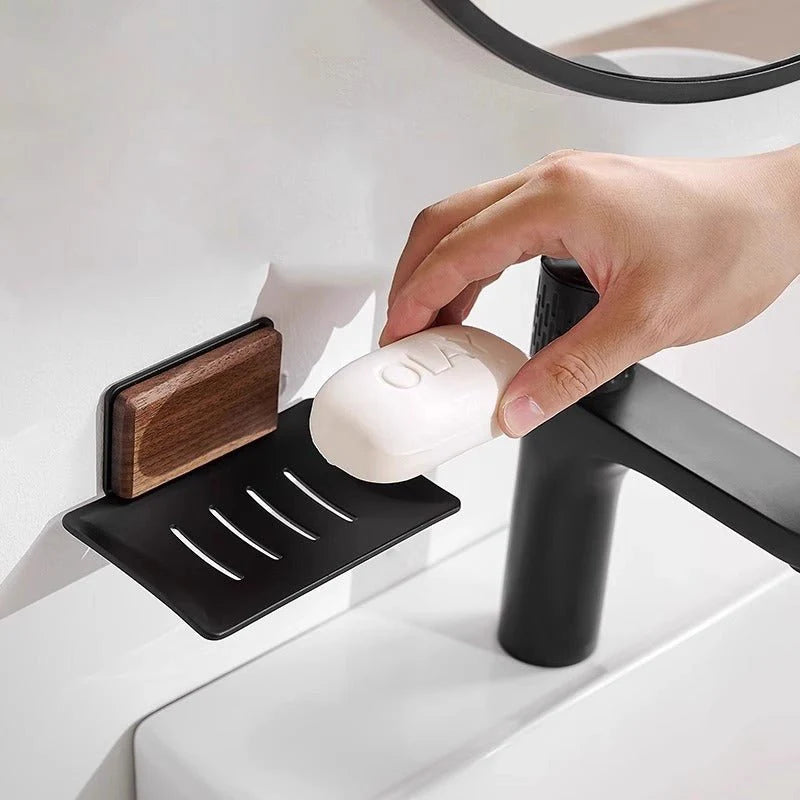 Premium Space Aluminum Wall Mounted Soap Holder