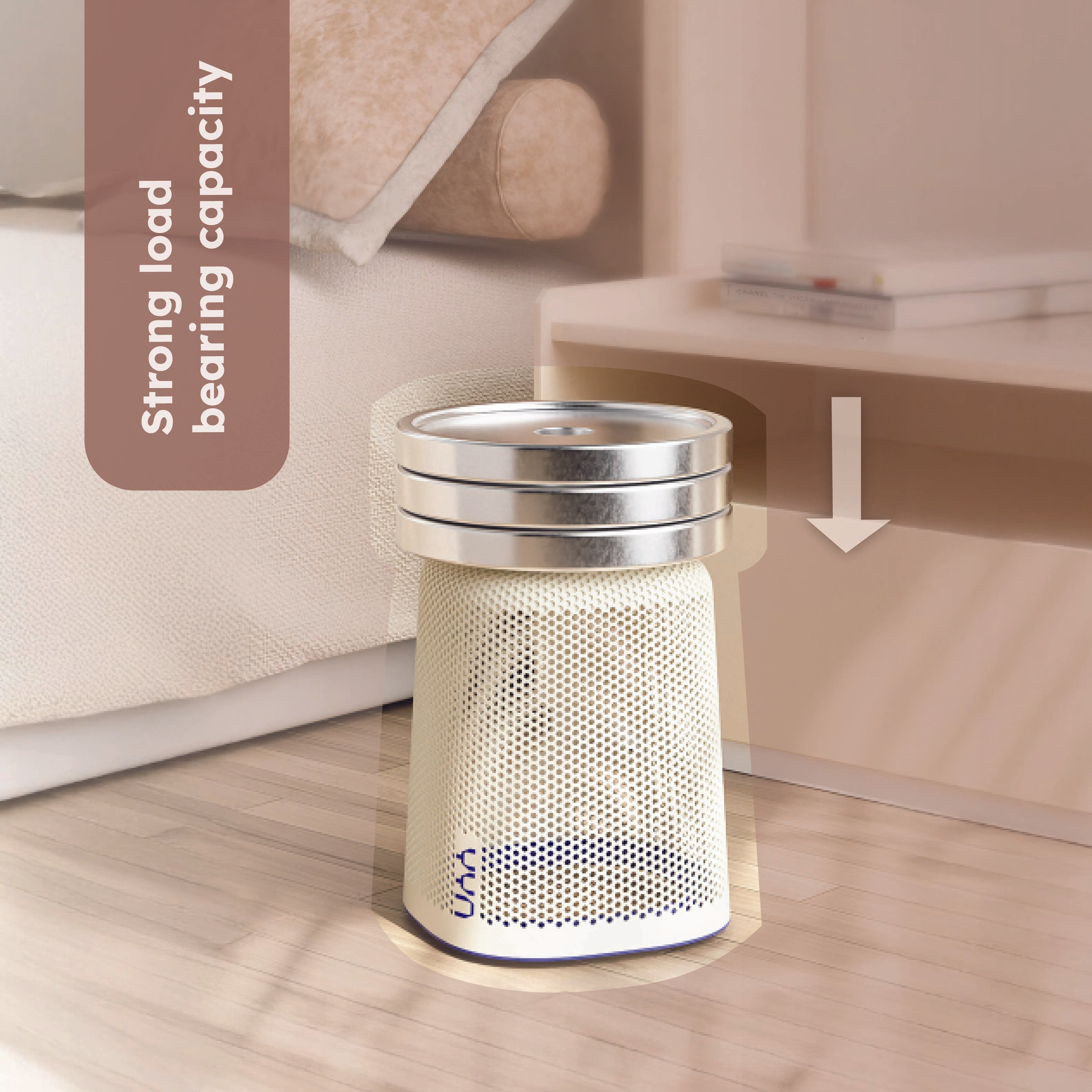 Homero Air Flow Modern Household Trash Can 18L