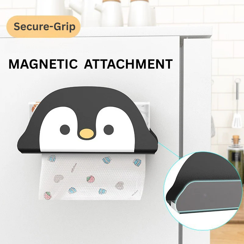 Cute Compact Magnetic Tissue Paper Holder