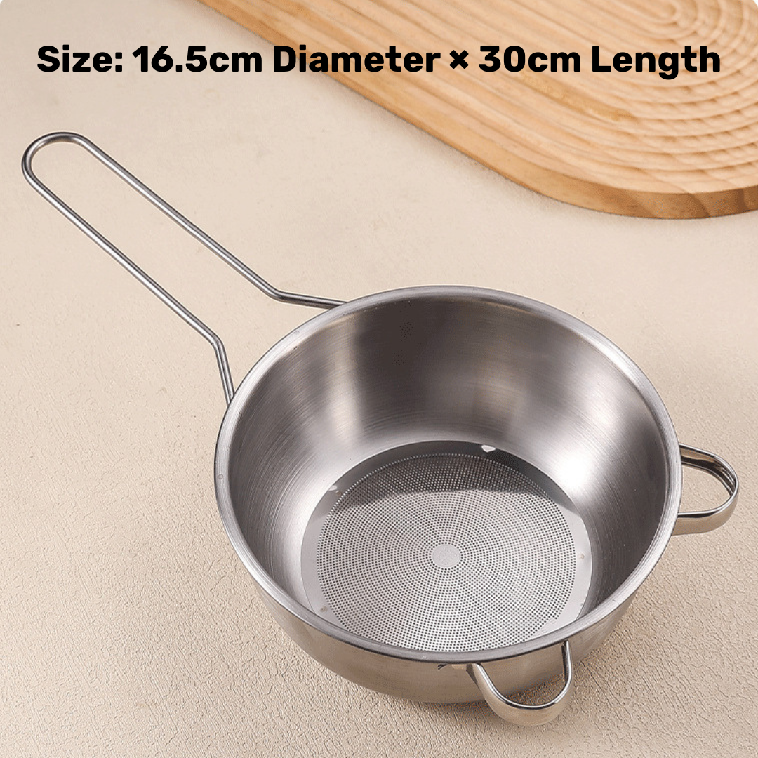 Multipurpose Stainless Steel Draining Sieve Bowl