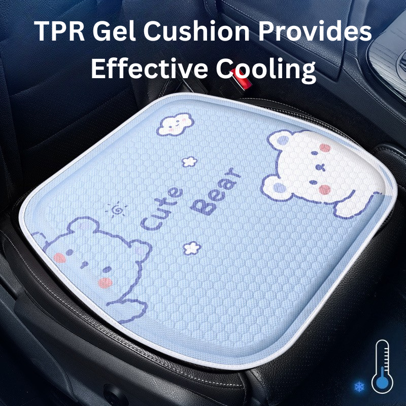 Breathable Seat Cushion with TPR Gel Cooling