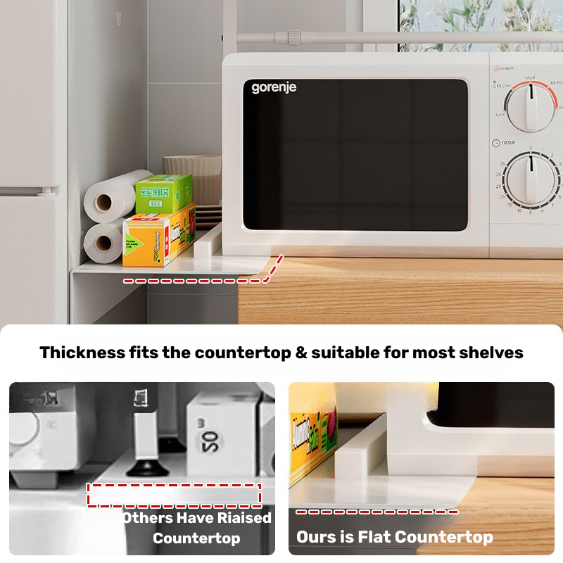 Magnetic Punch-Free Metal Extension Plate for Kitchen & Bathroom