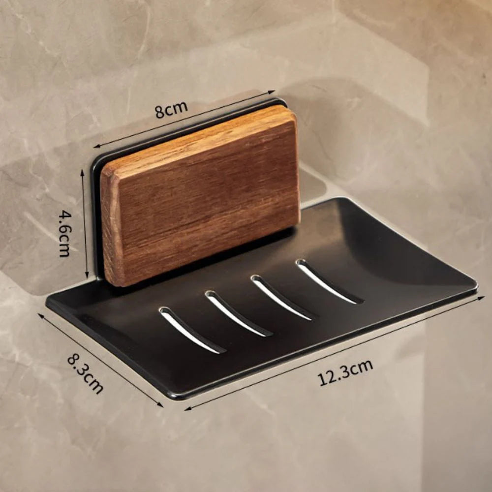 Premium Space Aluminum Wall Mounted Soap Holder
