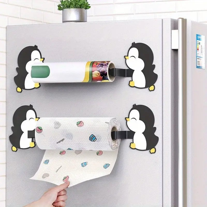 Cute Penguin Multipurpose Magnetic Refrigerator Hook