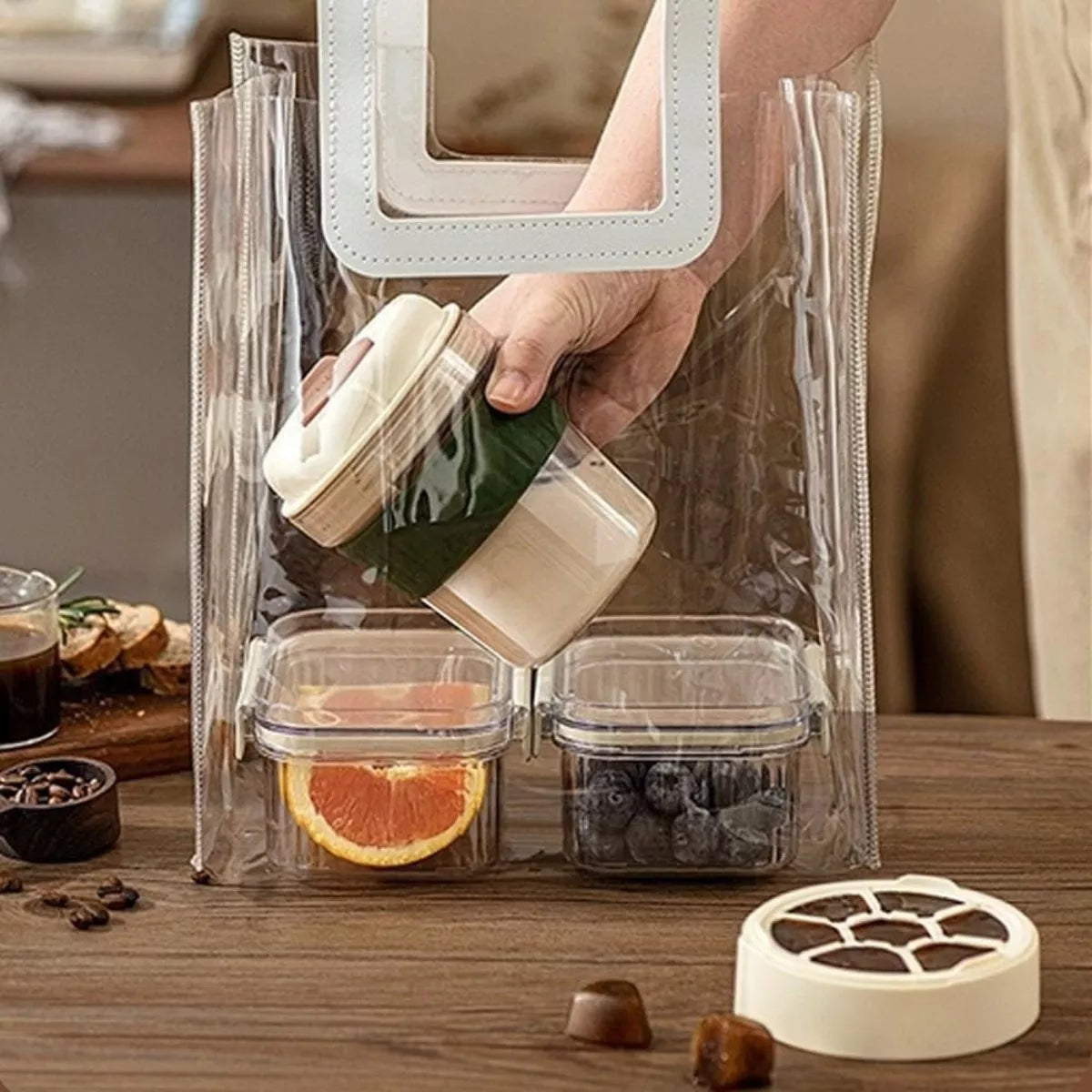 2-in-1 Ice Cube Tray and Water Bottle