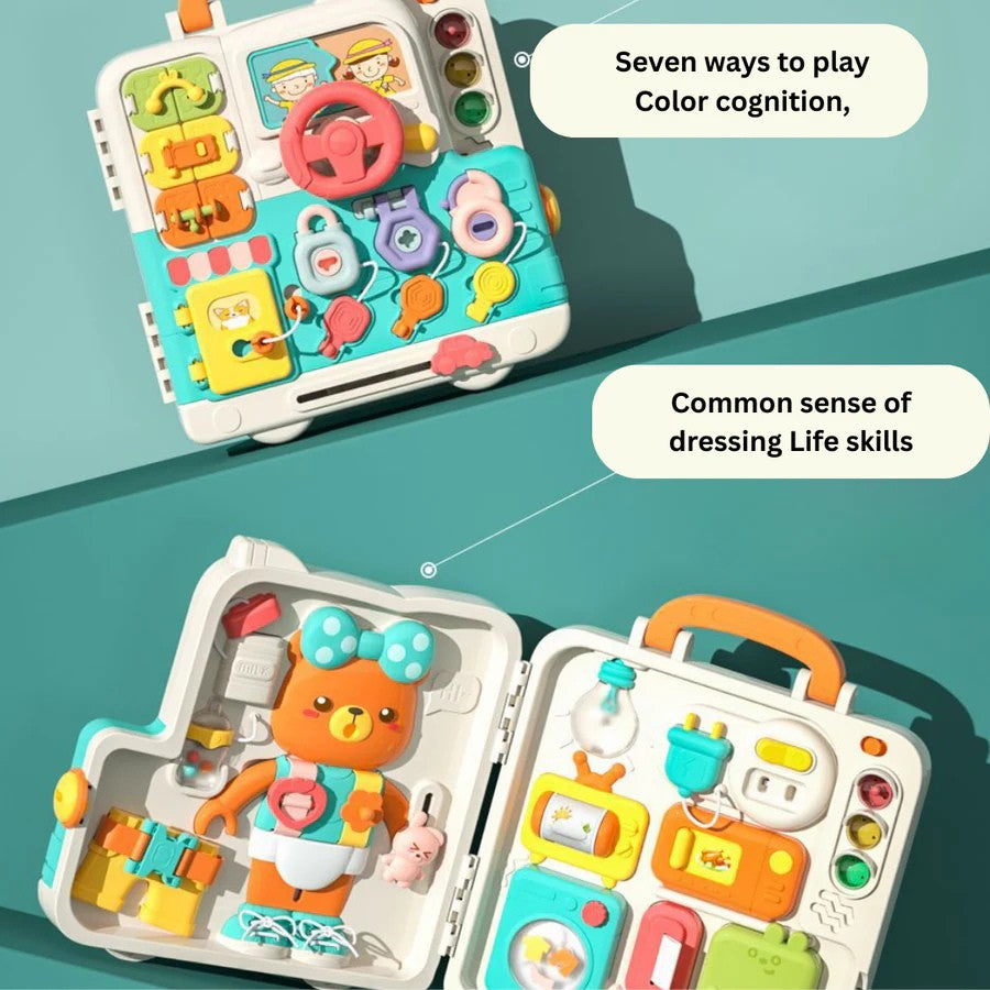 Homero Interactive Learning Little Explorer Montessori Busy Book