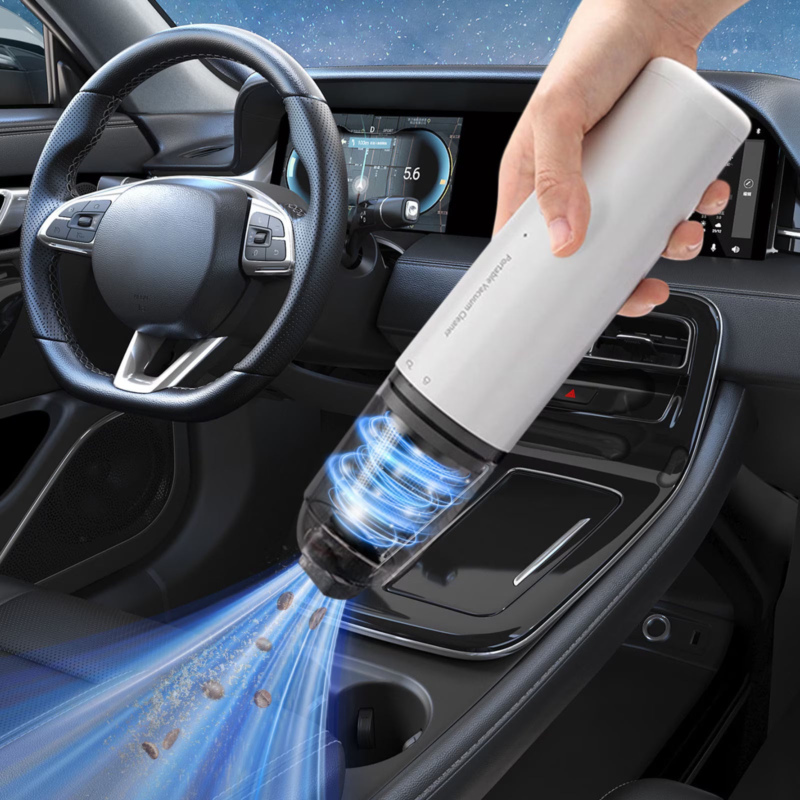 Mini Cordless Rechargeable Vacuum Handheld Dust Cleaner
